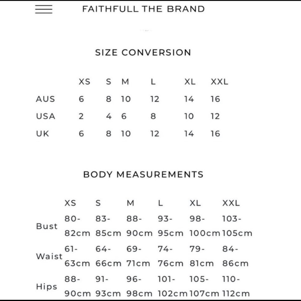 SALE💥NWT Anthro Faithful The Brand Midi Dress - Picture 15 of 15